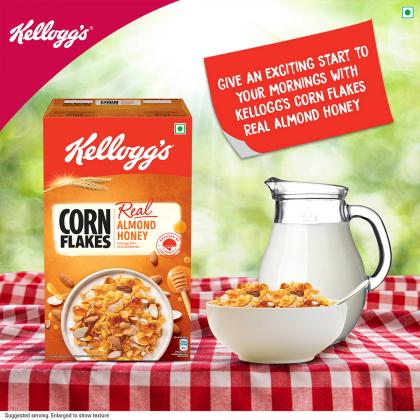 Kellogg's Corn Flakes With Real Almond & Honey 650 g - Image 3