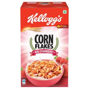 Kellogg's Corn Flakes With Real Strawberry Puree 575 g