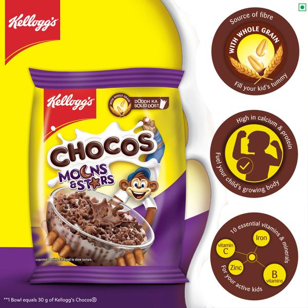 Kellogg's Moons & Stars Chocos 26 g - Image 3