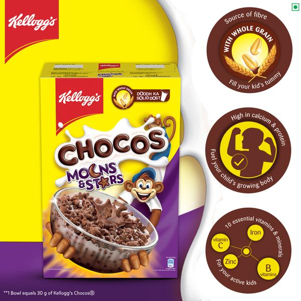 Kellogg's Moons & Stars Chocos 375 g - Image 3