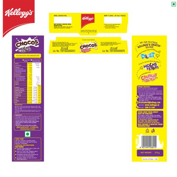 Kellogg's Moons & Stars Chocos 375 g - Image 6