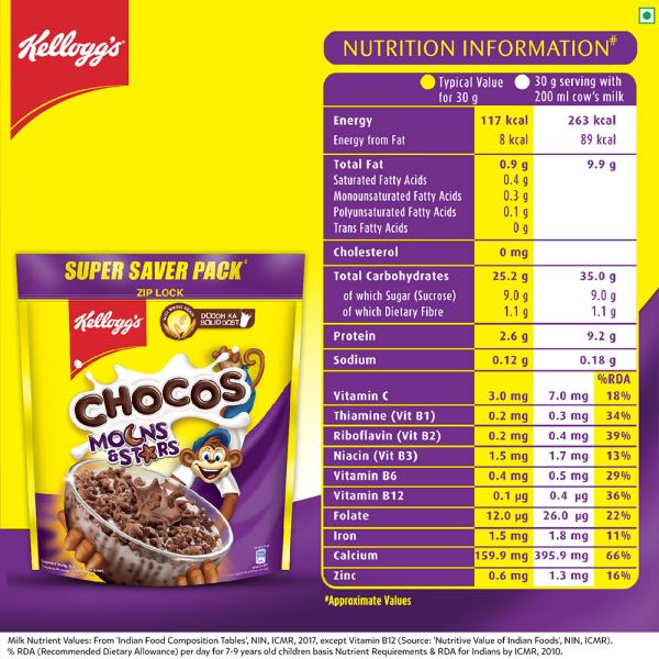 Kellogg's Moons & Stars Chocos Cereal 1.2 kg - Image 4
