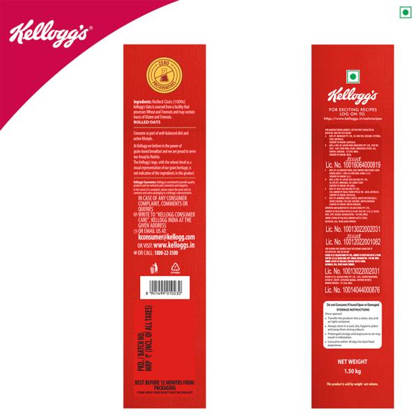 Kellogg's Oats 1.5 kg - Image 3