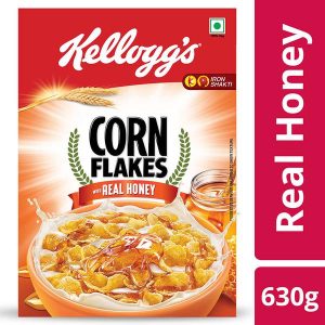 Kellogg's Corn Flakes With Real Honey 630 g