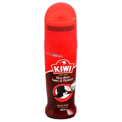 Kiwi Shine & Protect Brown Instant Polish 75 ml