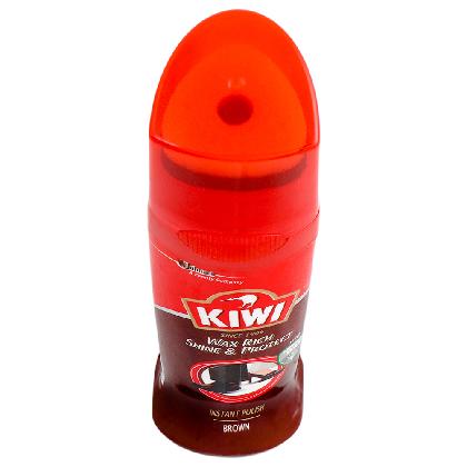 Kiwi Shine & Protect Brown Instant Polish 75 ml - Image 2