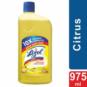 Lizol Citrus Disinfectant Surface Cleaner 975 ml