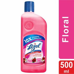 Lizol Disinfectant Surface & Floor Cleaner Liquid Floral 500 ml