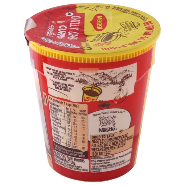 Maggi Chilli Chow Instant Cuppa Noodles 70 g - Image 2