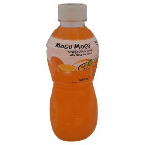 Mogu Mogu Orange Juice with Nata De Coco 300 ml