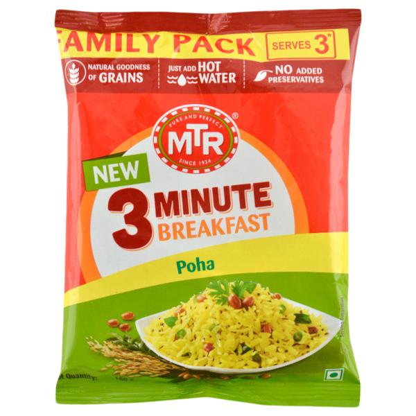 MTR 3-Minute Breakfast Instant Poha Mix 160 g