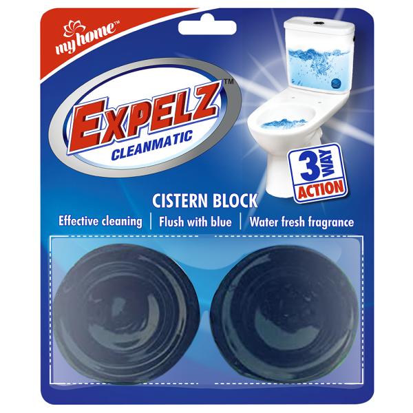 My Home Expelz Cleanmatic Regular Cistern Block 100 g - Image 6