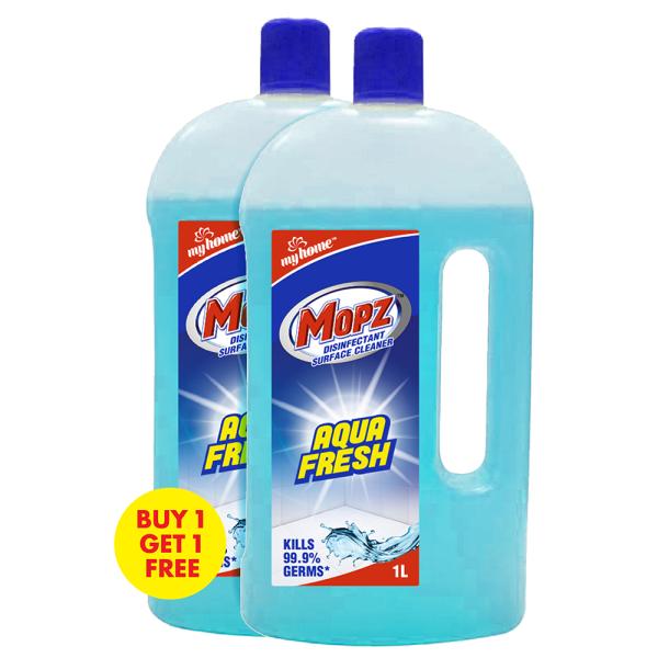 My Home Mopz Aqua fresh Disinfectant Surface Cleaner 1 L (Buy 1 Get 1 Free) - Image 5