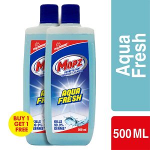 My Home Mopz Aqua fresh Disinfectant Surface Cleaner 500 ml (Buy 1 Get 1 Free)