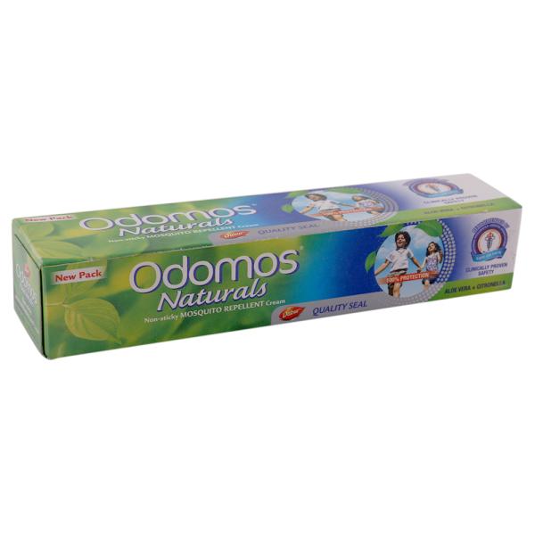 Odomos Naturals Non-sticky Mosquito Repellent Cream with Aloe Vera + Citronella 50 g - Image 3