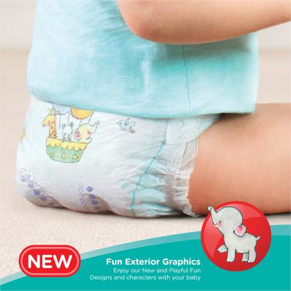 Pampers Baby Dry Pants (M) 50 count (7 - 12 kg) - Image 9