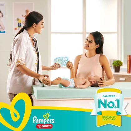 Pampers Baby Dry Pants (M) 50 count (7 - 12 kg) - Image 10