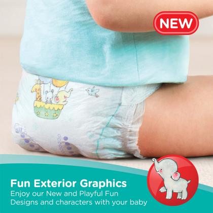 Pampers Baby Dry Pants (S) 56 count (4 - 8 kg) - Image 9