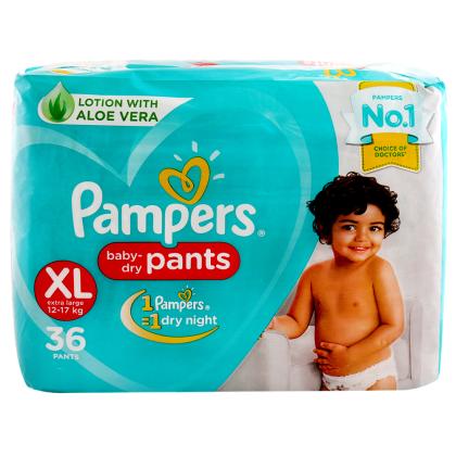 Pampers Dry Pants XL Diapers Pack of 34