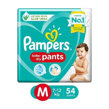 Pampers Baby Dry Pants (M) 50 count (7 - 12 kg) - Image 13