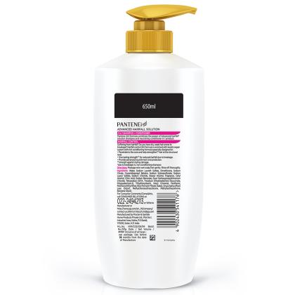Pantene 2 In 1 Anti Hair Fall Shampoo + Conditioner 650 ml - Image 2