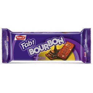 Parle Fab Bourbon Chocolate Cream Biscuits 150 g