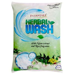 Patanjali Herbal Wash Neem and Rose Detergent Powder 2 kg