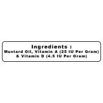 Patanjali Kachi Ghani Mustard Oil 1 L (Bottle) - Image 8