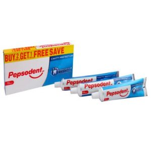 Pepsodent Germicheck Toothpaste (Buy 2 200 g Get 1 150 g Free)
