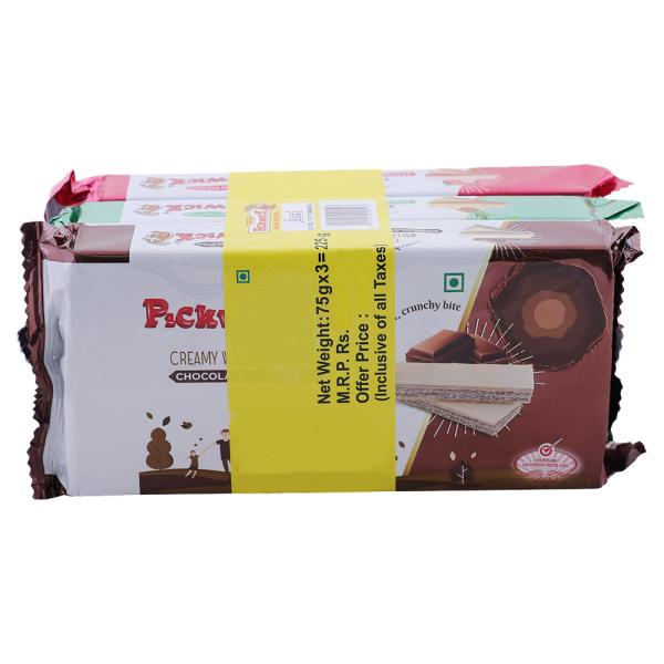 Pickwick Assorted Wafers 75 g (Pack of 3)