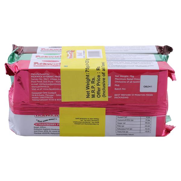 Pickwick Assorted Wafers 75 g (Pack of 3) - Image 9