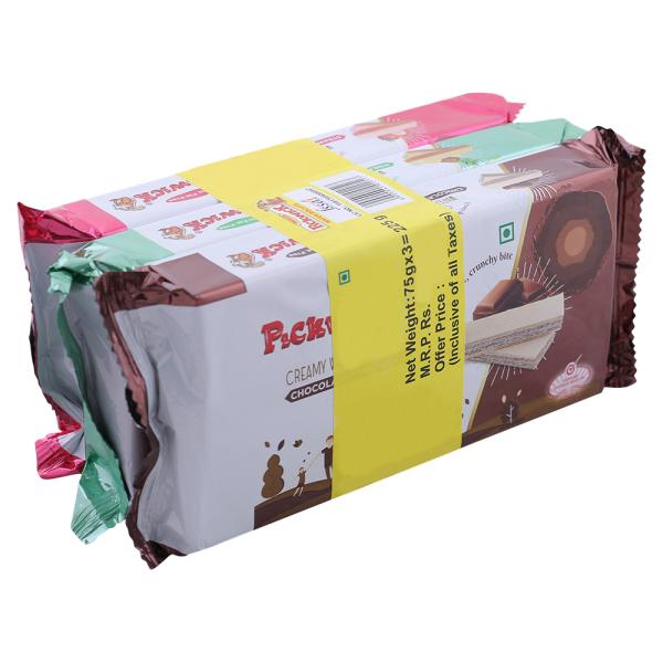 Pickwick Assorted Wafers 75 g (Pack of 3) - Image 7