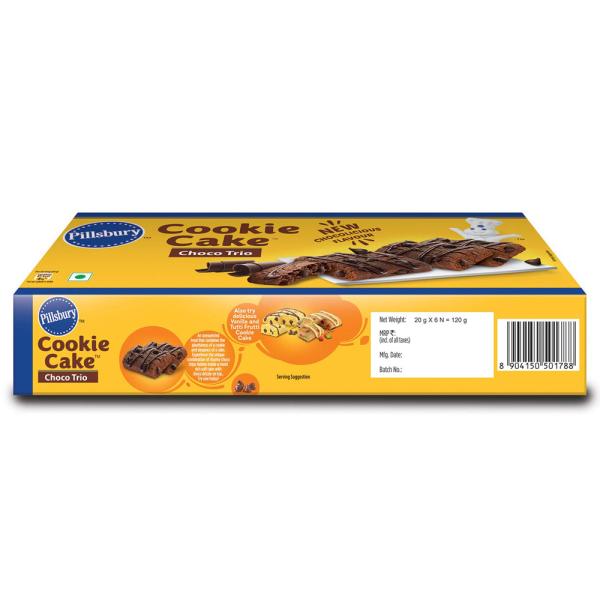 Pillsbury Choco Trio Cookie Cake 120 g - Image 8