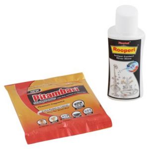 Pitambari Rooperi Silver Shine & Dishwash Powder Combo Pack (50 ml + 30 g)