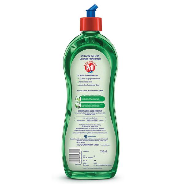 Pril Perfect Lime Dishwash Liquid 750 ml - Image 6