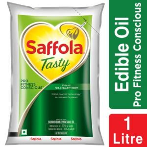 Saffola Tasty Pro Fitness Concious Corn Based Blended Oil 1 L
