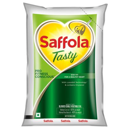 Saffola Tasty Pro Fitness Concious Corn Based Blended Oil 1 L - Image 2