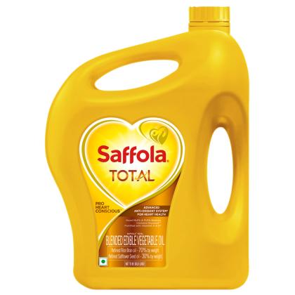 Saffola Total Pro Heart Concious RiceBran Based Blended Oil 5 L - Image 2