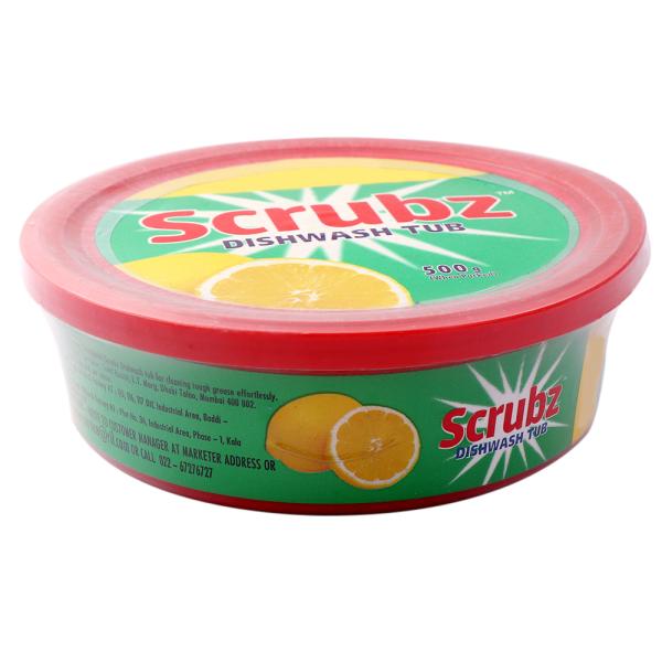 Scrubz Round Dishwash Bar 500 g