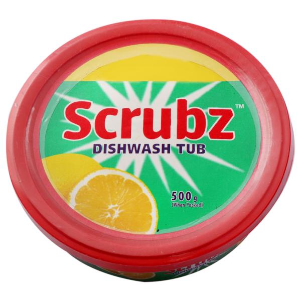 Scrubz Round Dishwash Bar 500 g - Image 4