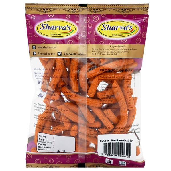 Sharva's Butter Chilli Murukku 180 g - Image 6