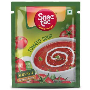 Snactac Tomato Soup 60 g (Pouch)