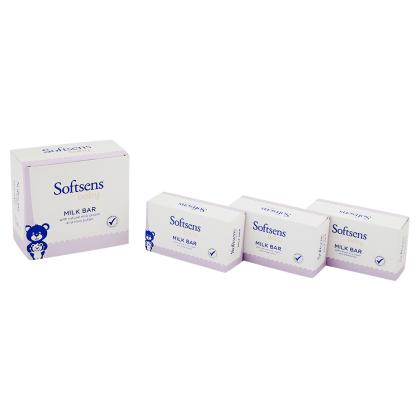 Softsens Baby Milk Bar Soap 100 g (Pack of 3) - Image 5