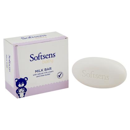 Softsens Baby Milk Bar Soap 100 g (Pack of 3) - Image 6
