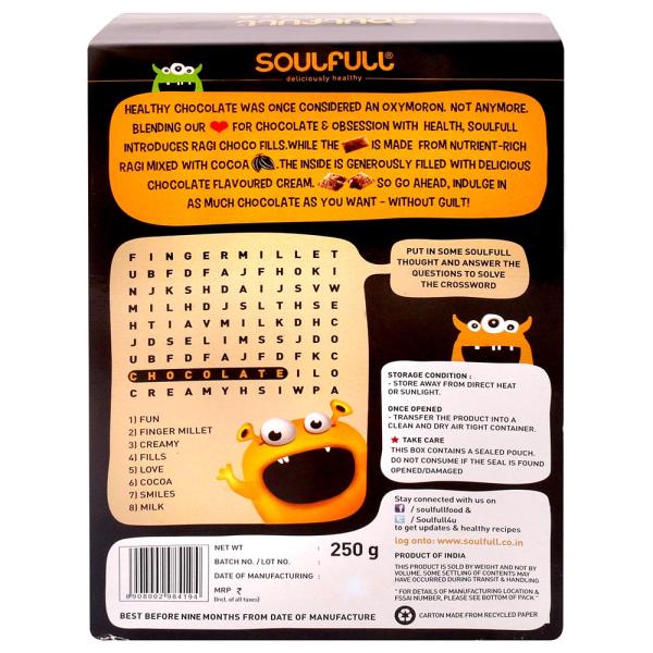 Soulfull Choco-Fills Ragi Bites 250 g - Image 2
