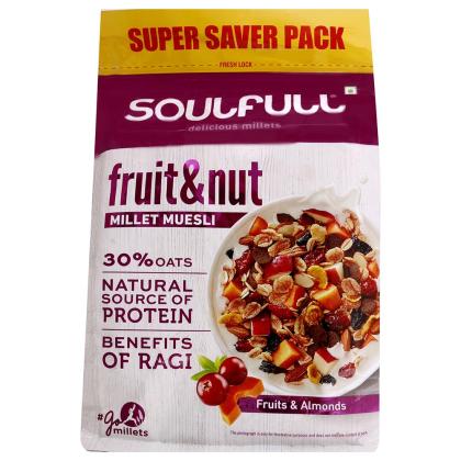 Soulfull Fruit & Nut Millet Muesli 700 g