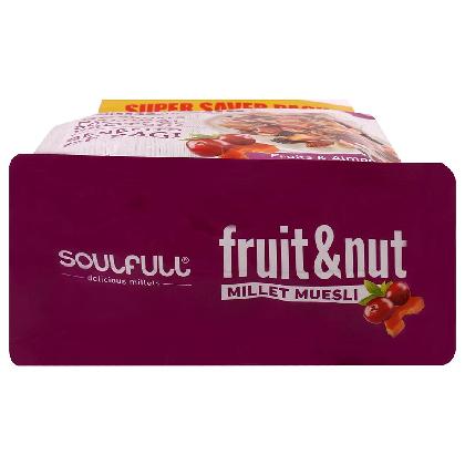 Soulfull Fruit & Nut Millet Muesli 700 g - Image 7
