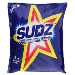 Sudz Superior Whitening Detergent Powder 4 kg