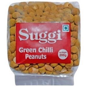 Suggi Green Chilli Peanuts 200 g