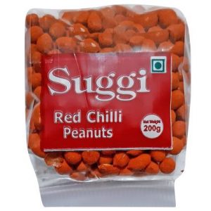 Suggi Red Chilli Peanuts 200 g